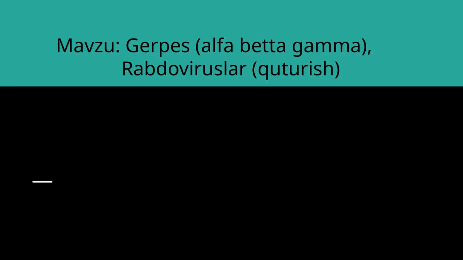 Gerpes (alfa betta gamma), Rabdoviruslar (quturish) 1