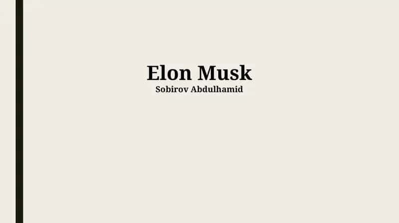 Elon Musk 1
