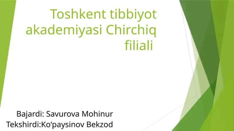 Zamonaviy xirurgik asboblar 1