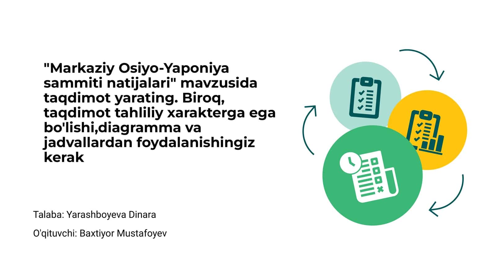Markaziy Osiyo-Yaponiya sammiti natijalari 1