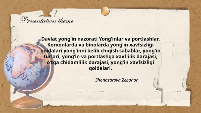 Davlat yong’in nazorati Yong’inlar va portlashlar 1