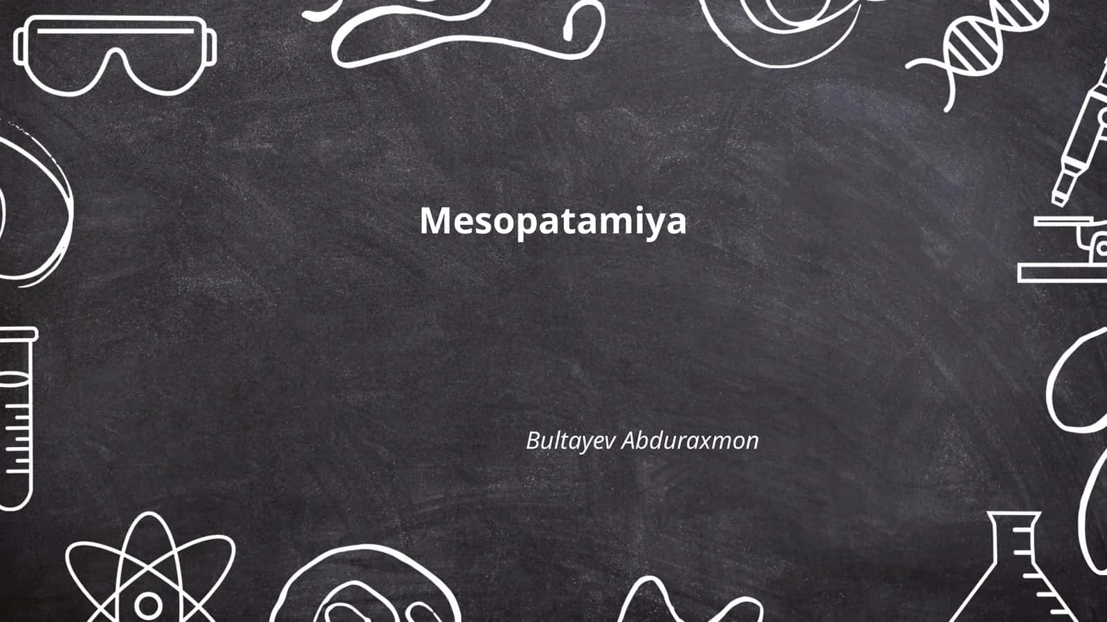 Mesopatamiya 1