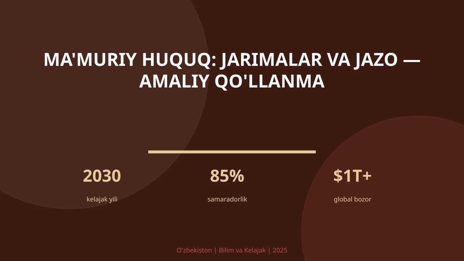 Ma'muriy huquq: Jarimalar va jazo — amaliy qo'llanma 1