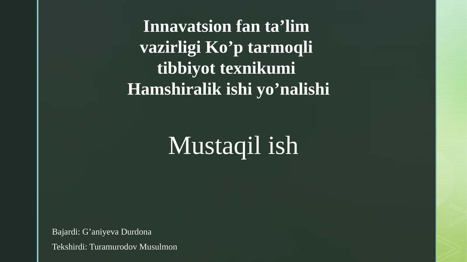 Innavatsionfanta’lim 1