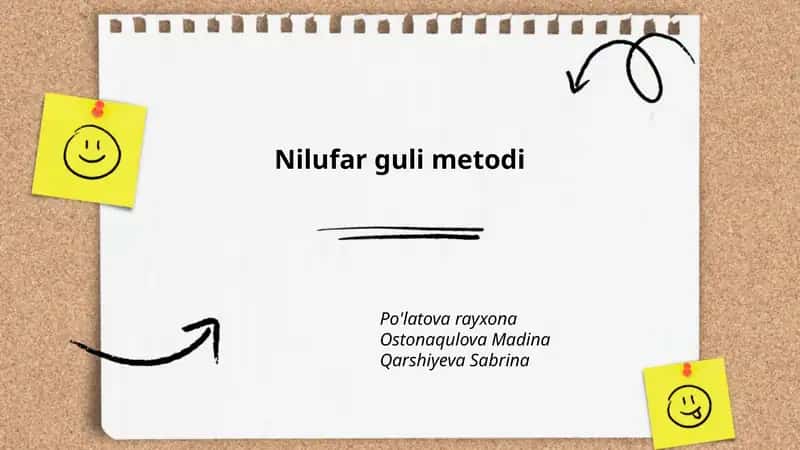Nilufar guli metodi 1