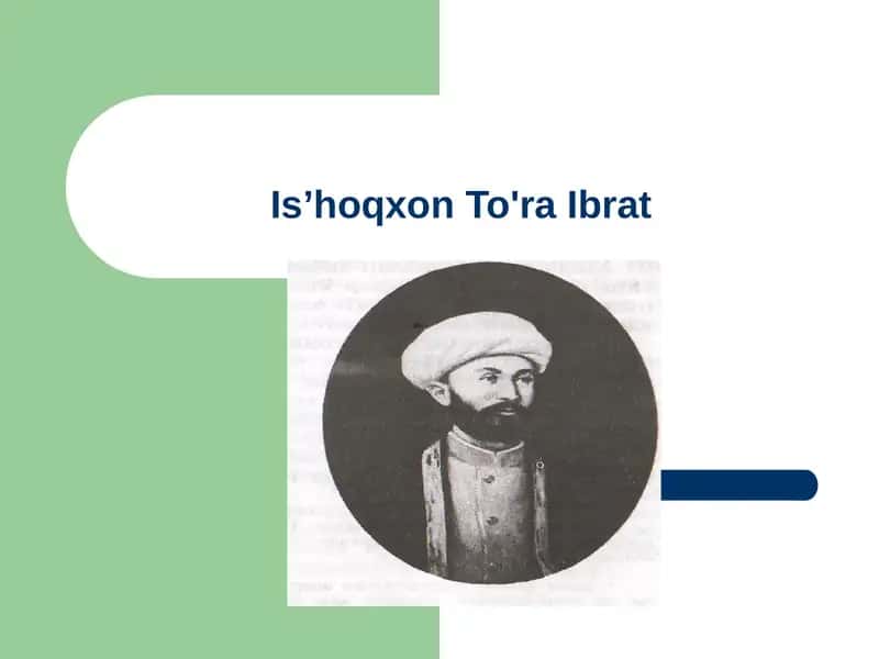 Is'hoqxon Ibrat taqdimot 1