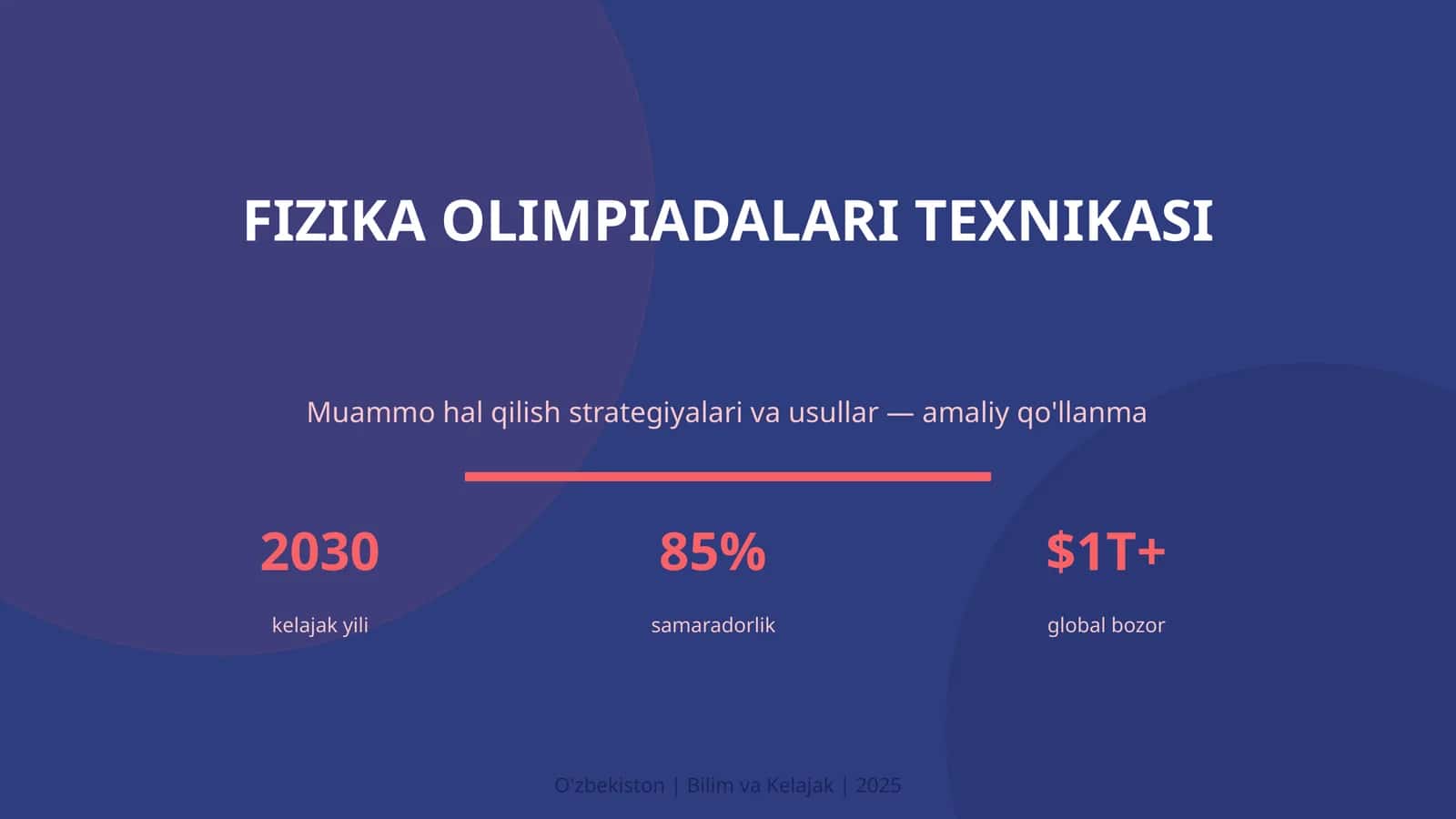 FIZIKA OLIMPIADALARI TEXNIKASI 1