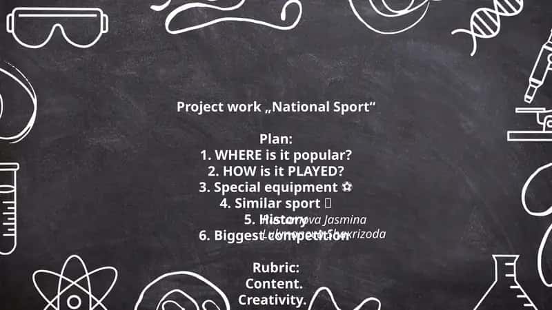Project work „National Sport“ 1