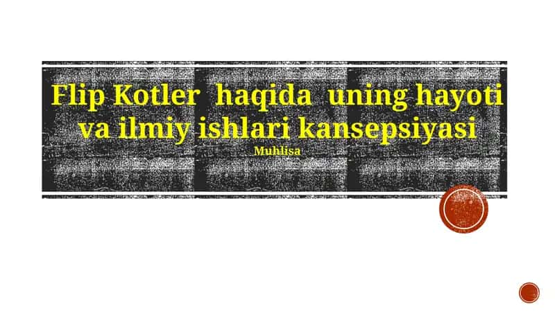 Flip Kotler 1