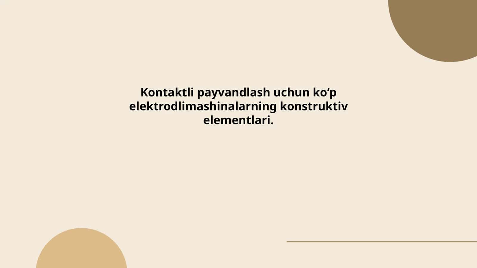 Elektrodlimashinalar konstruktiv elementlari 1