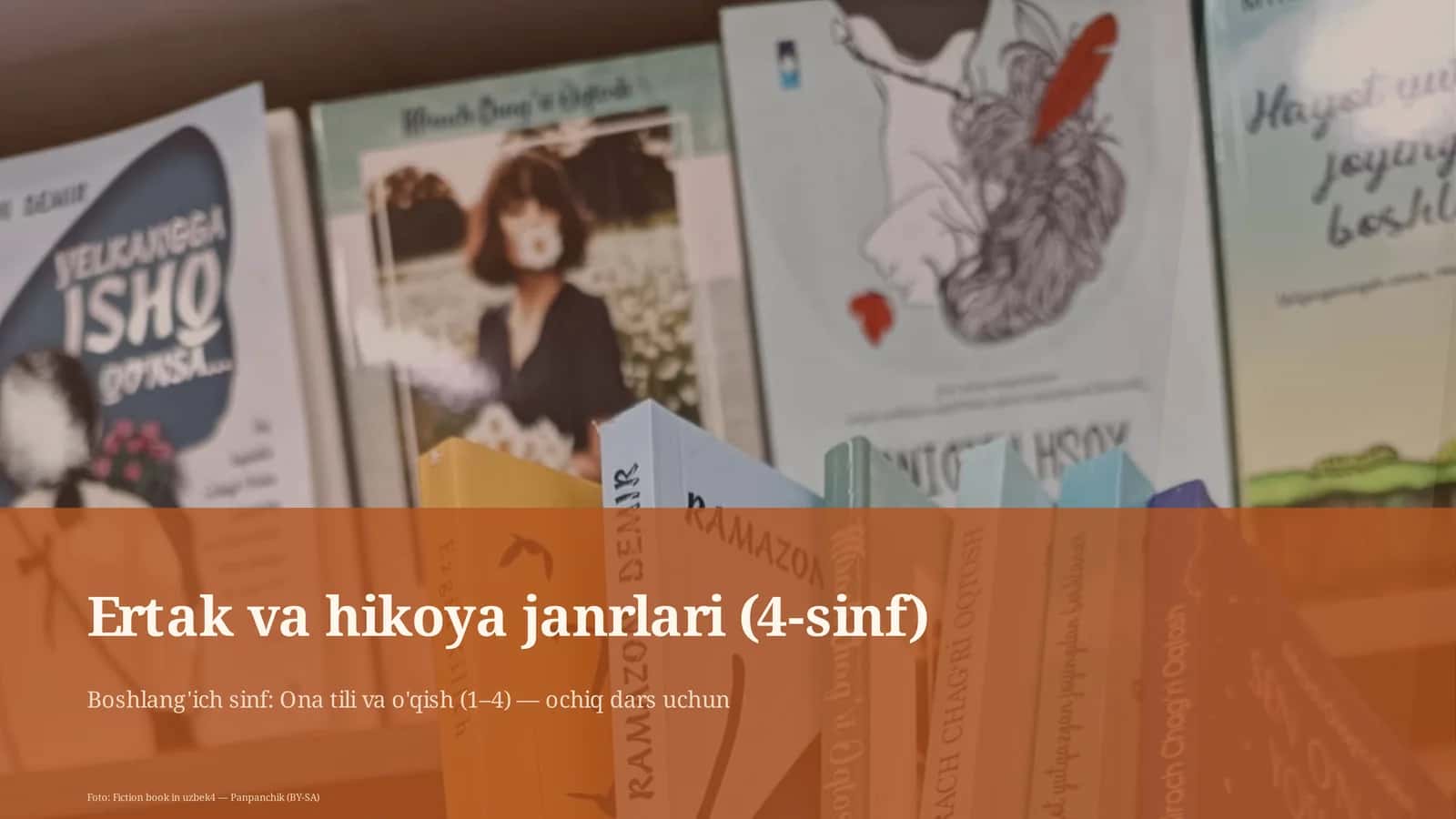 Ertak va hikoya janrlari (4-sinf) 1