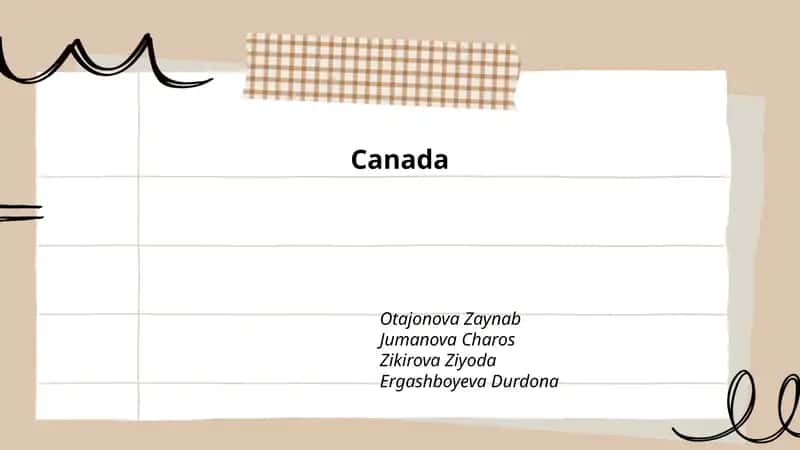 Canada - Taqdimotlar/Geografiya 1