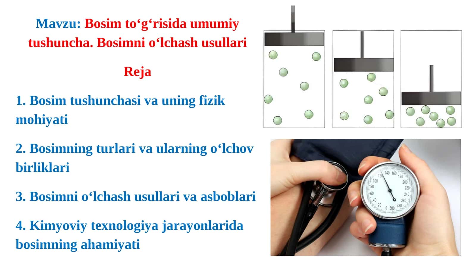 Bosim to‘g‘risida umumiy tushuncha 1