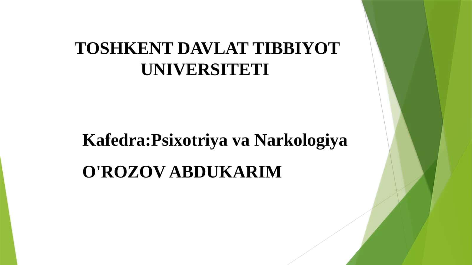 Bolalar va o‘smirlarda xulq-atvor buzilishlari 1
