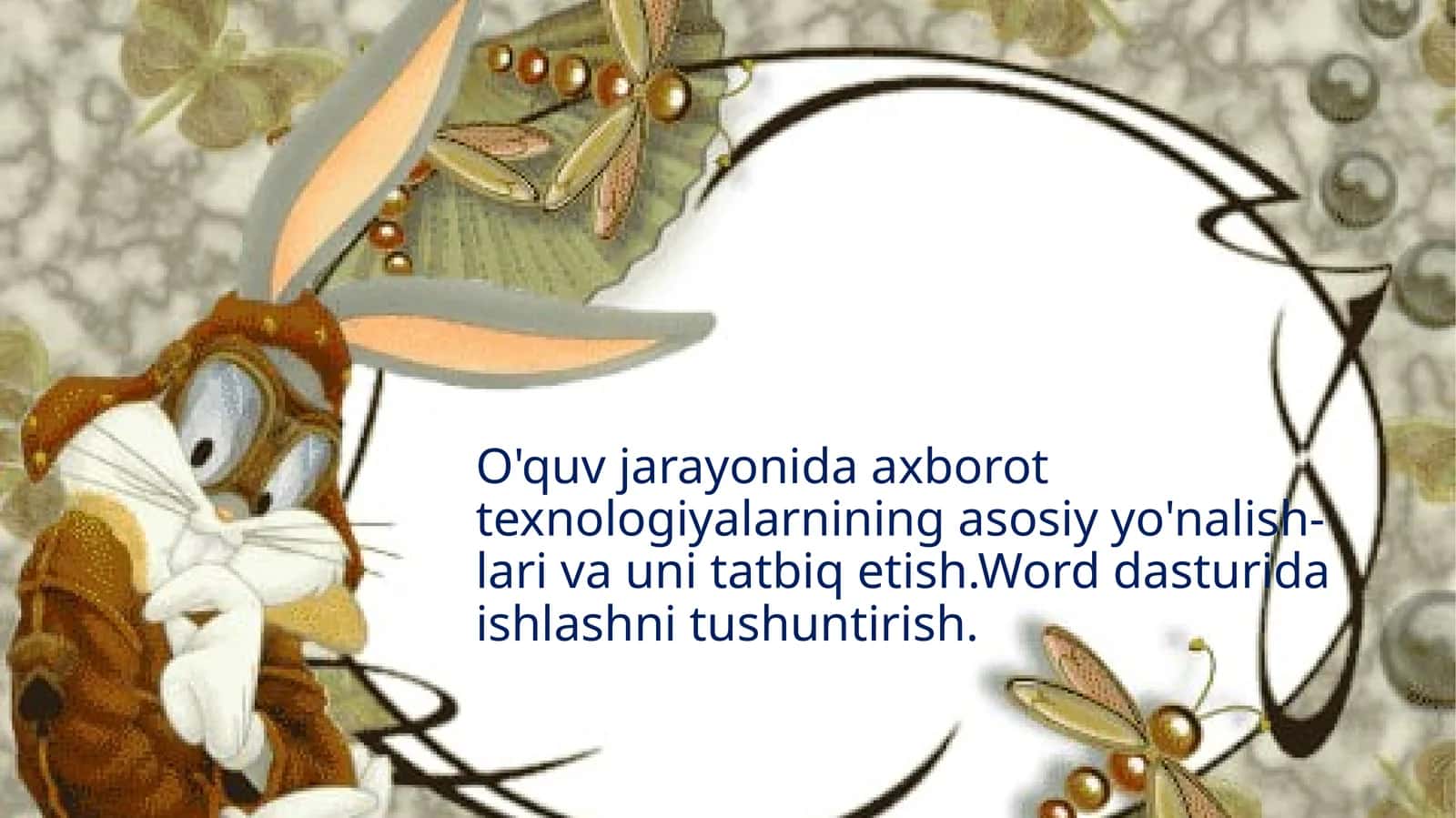 Axborot texnologiyasi 1
