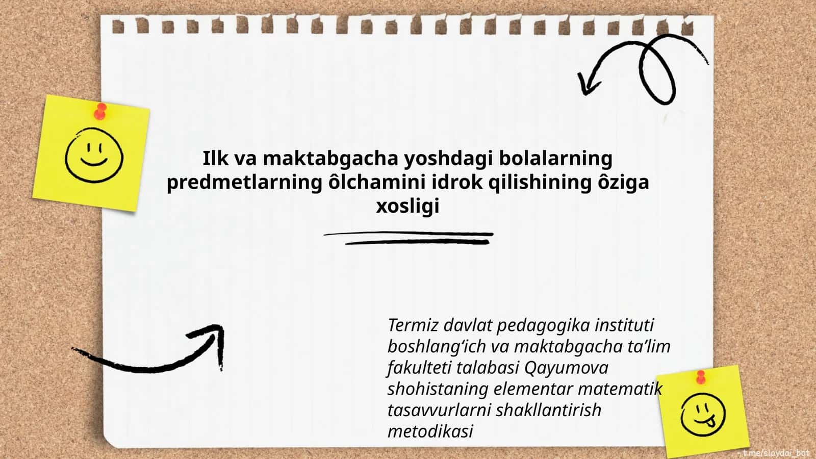 Shohistaning elementar matematik tasavvurlarni shakllantirish metodikasi 1