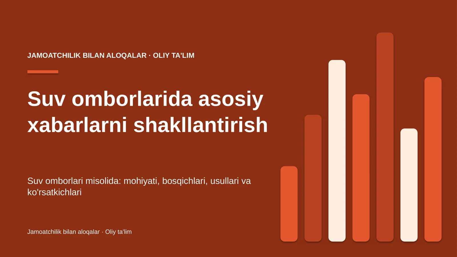 suv omborlarida asosiy xabarlarni shakllantirish 7149 1