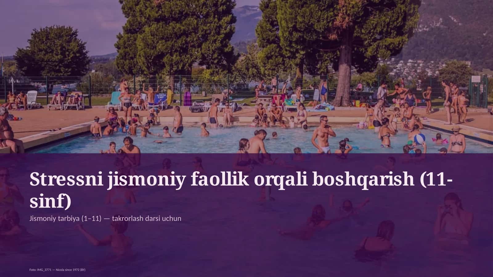 Stressni jismoniy faollik orqali boshqarish (11-sinf) 1
