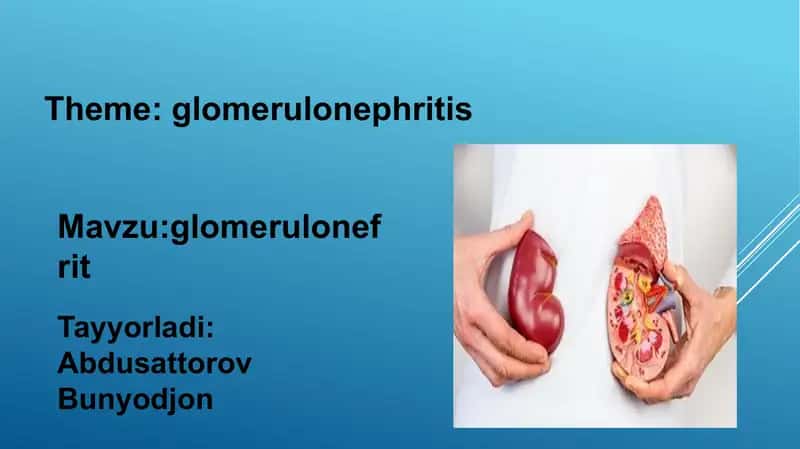 Glomerulonefrit 1