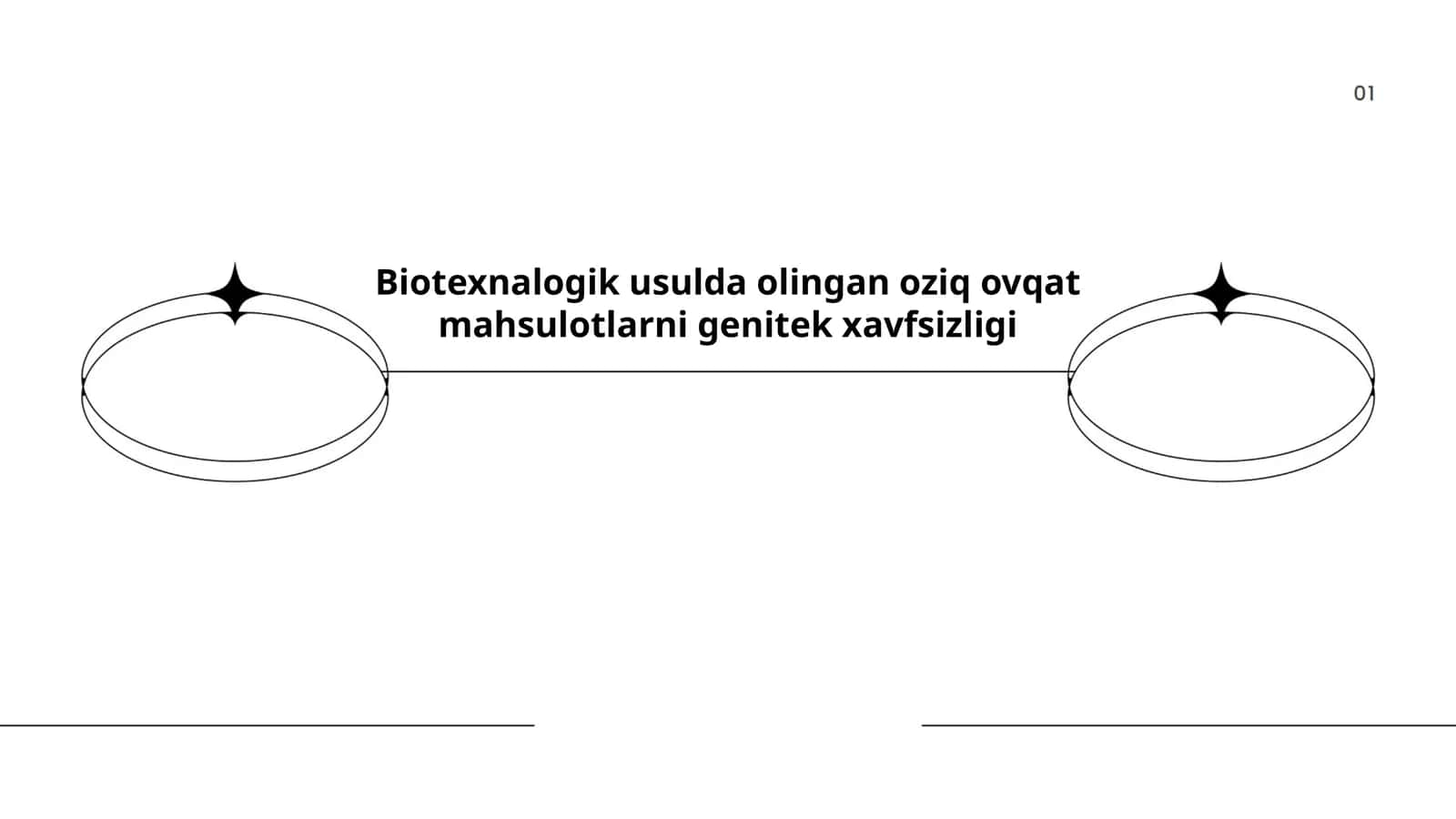 Biotexnalogik usulda olingan oziq ovqat mahsulotlarni genitek xavfsizligi 1