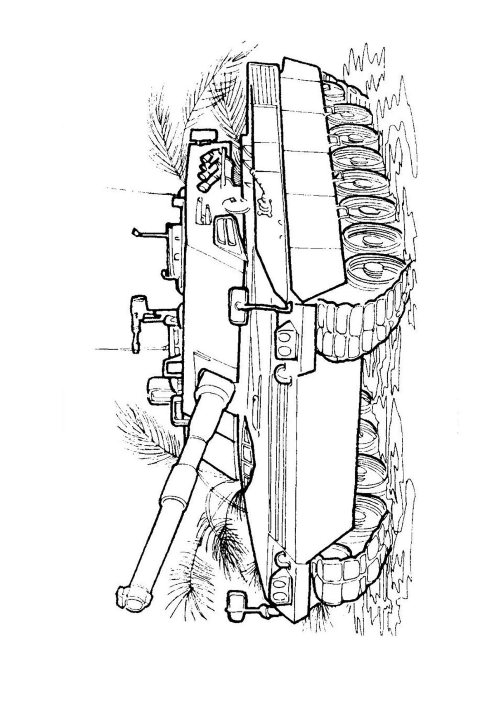 Bolalar uchun Tank "Raskraski" 2-to'plam 1