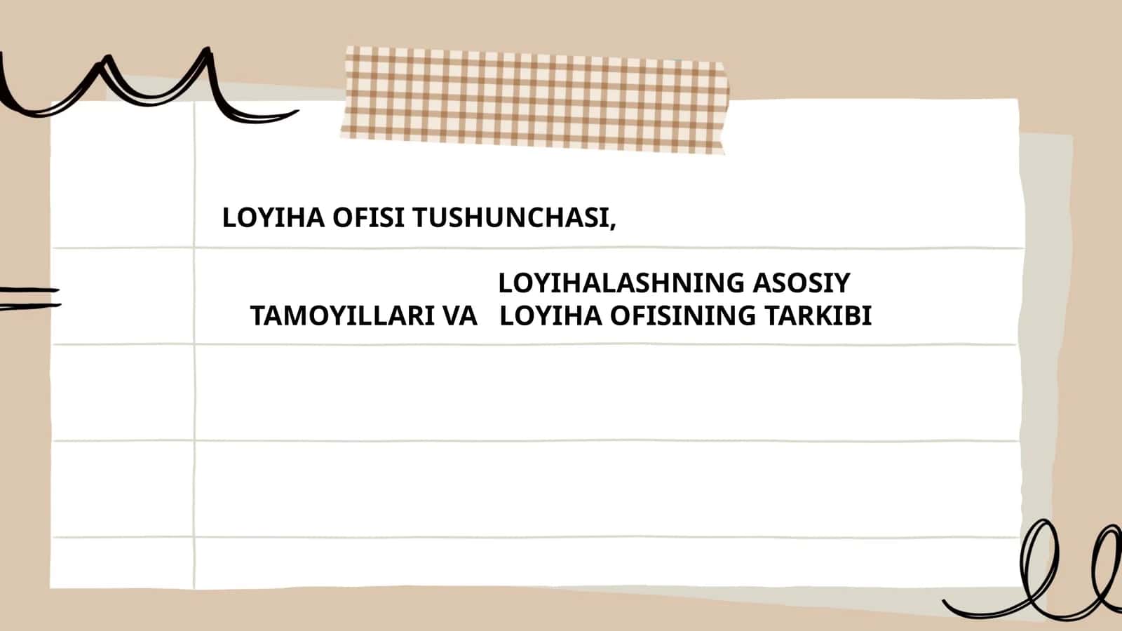 LOYIHA OFISI TUSHUNCHASI 1