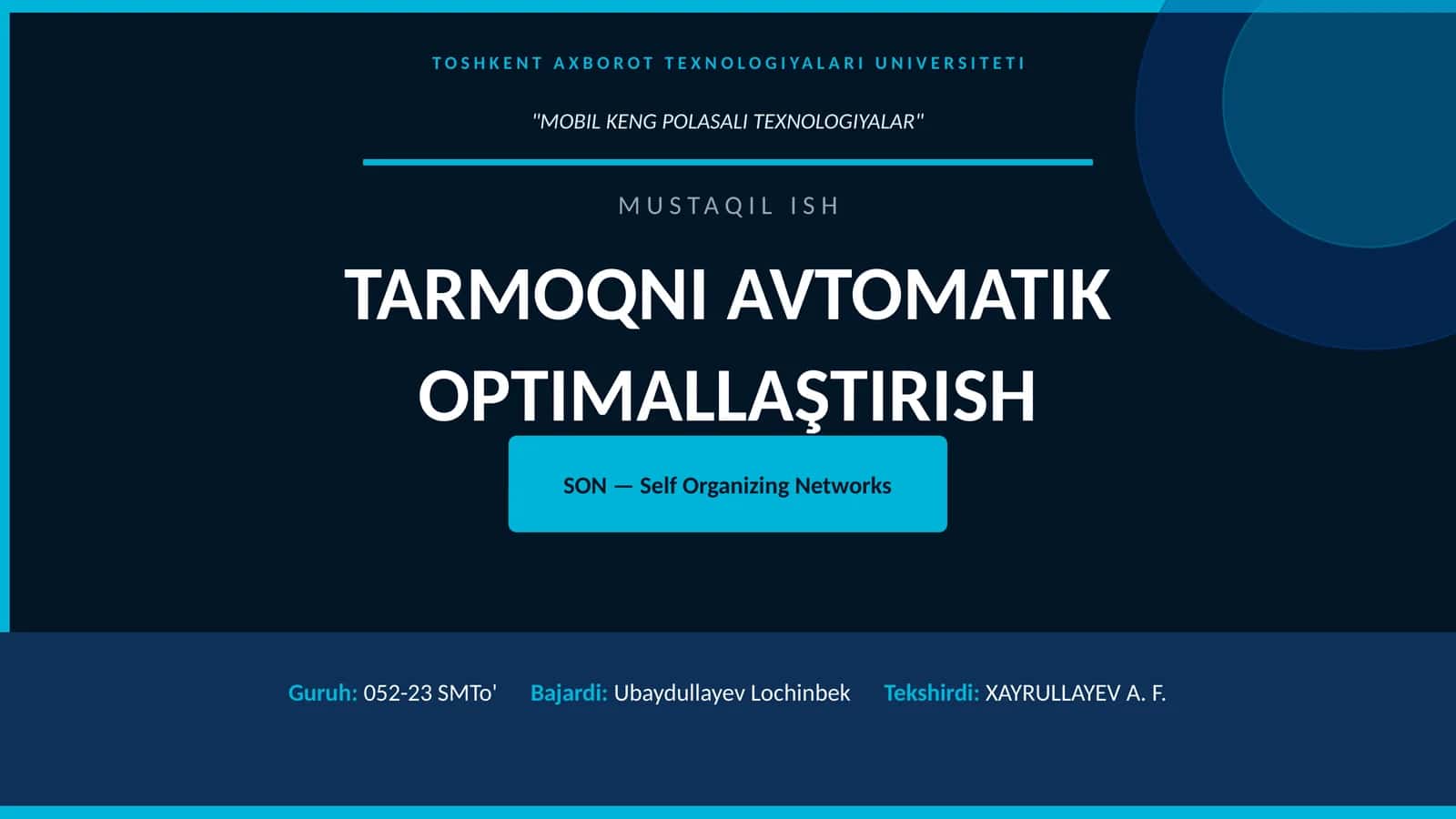 MOBIL KENG POLASALI TEXNOLOGIYALAR 1