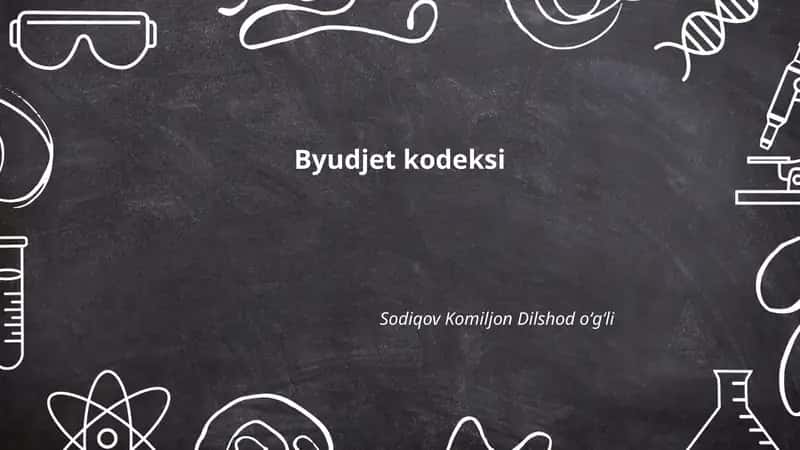 Byudjet kodeksi 1