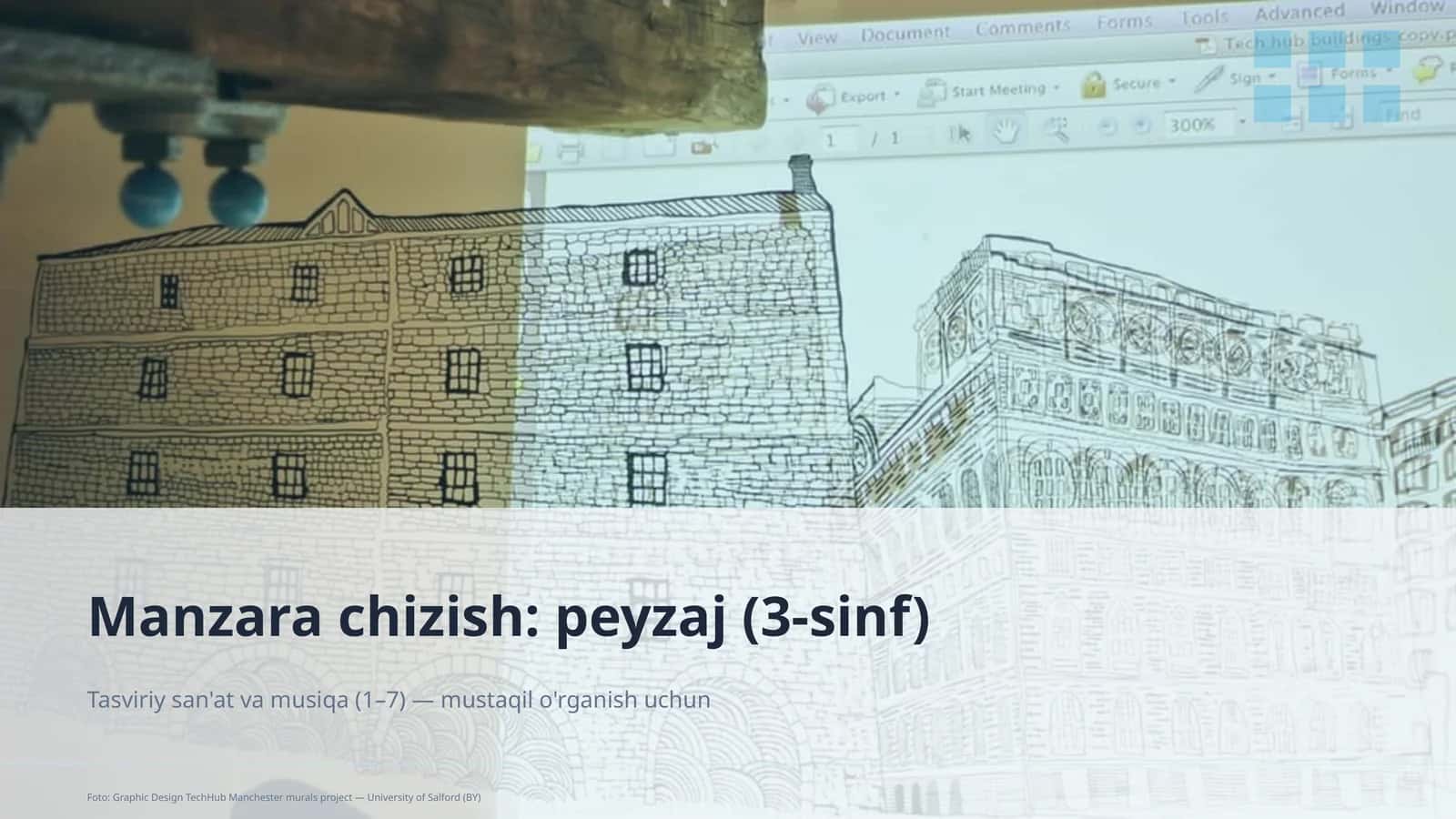 Manzara chizish: peyzaj (3-sinf) 1