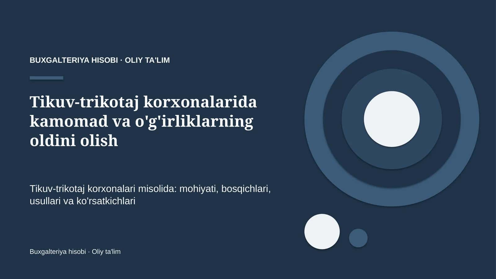 tikuv trikotaj korxonalarida kamomad va o'g'irliklarning oldini olish 7008 1