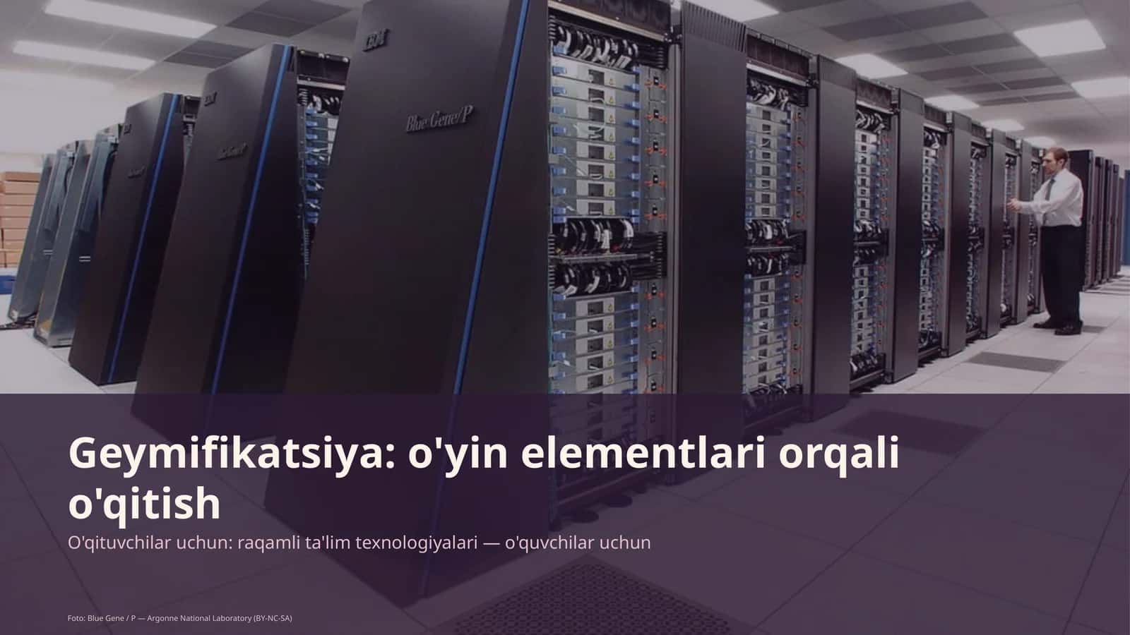 Geymifikatsiya: o'yin elementlari orqali o'qitish 1