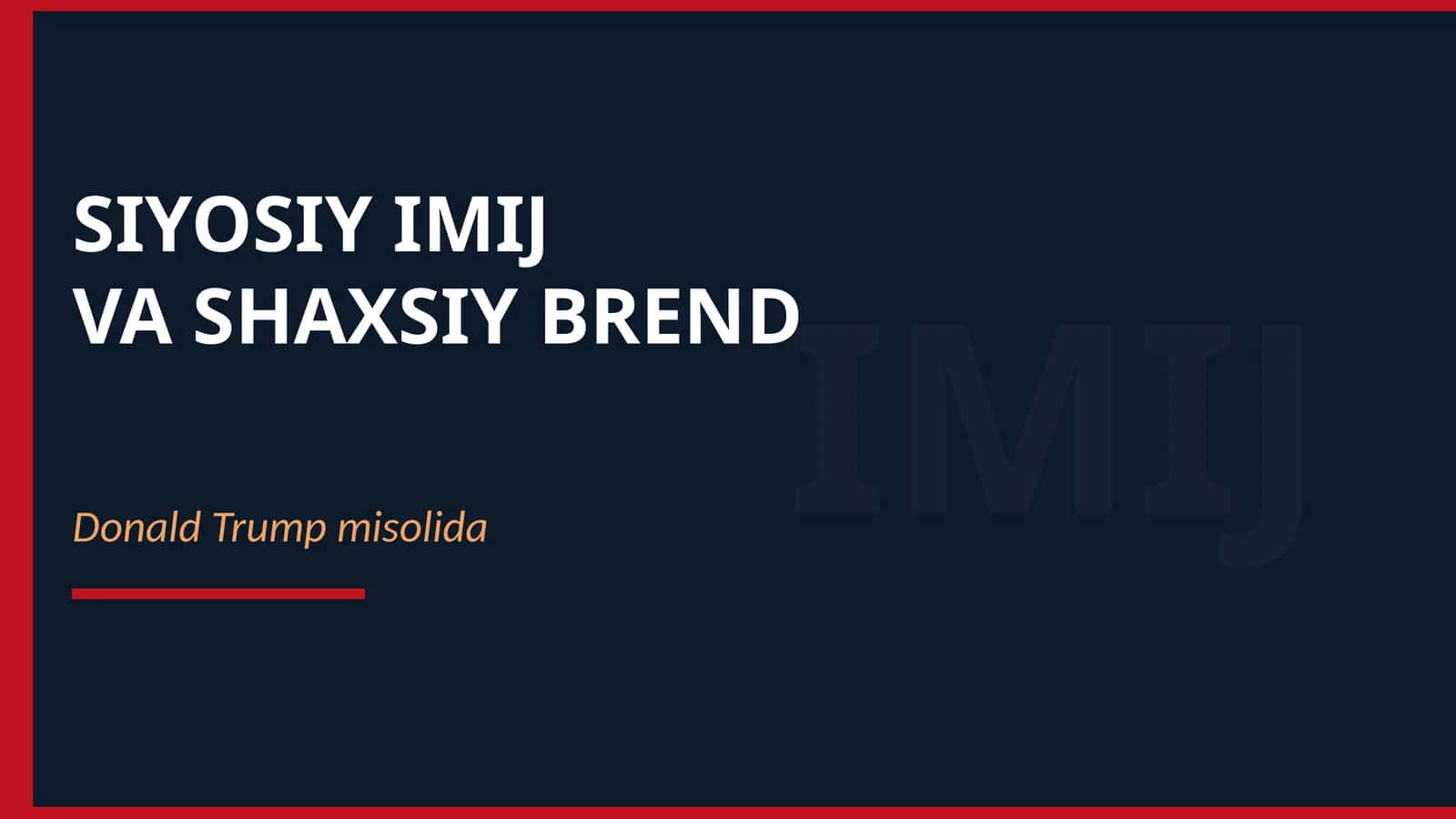 IMIJ 1