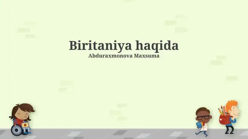 Biritaniya haqida 1