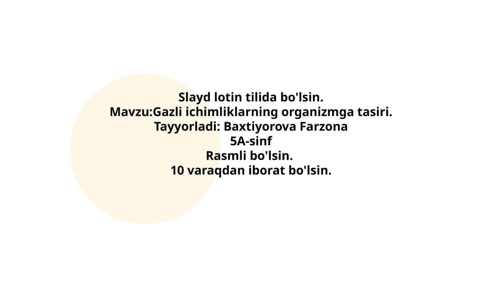 Gazli ichimliklarning organizmga tasiri 1