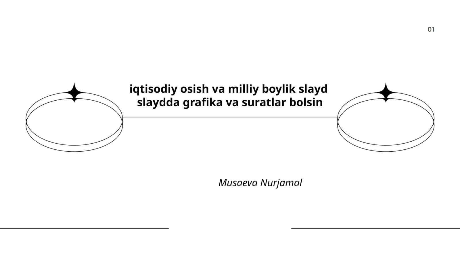 Iqtisodiy Osish va Milliy Boylik Slayd 1