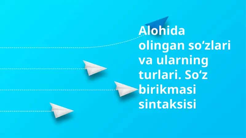 So'z Birikmalarining Sintaksiyasi 1