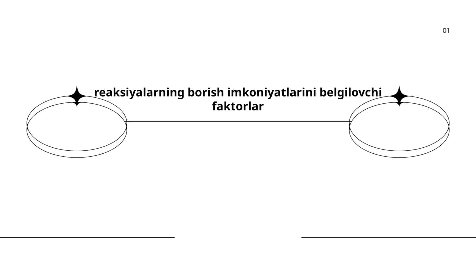 Reaksiyalarning borish imkoniyatlarini belgilovchi faktorlar 1