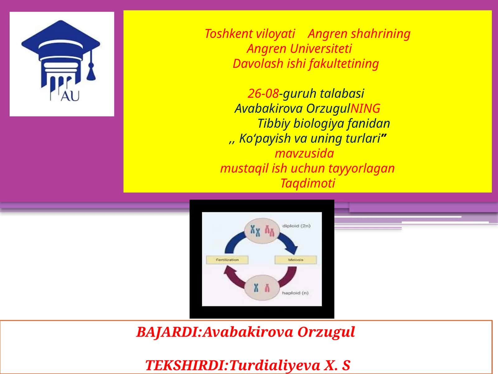 Ko‘payish va uning turlari 1