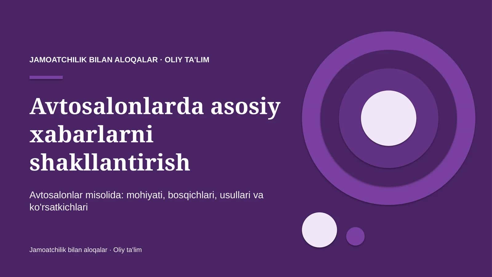 avtosalonlarda asosiy xabarlarni shakllantirish 9175 1