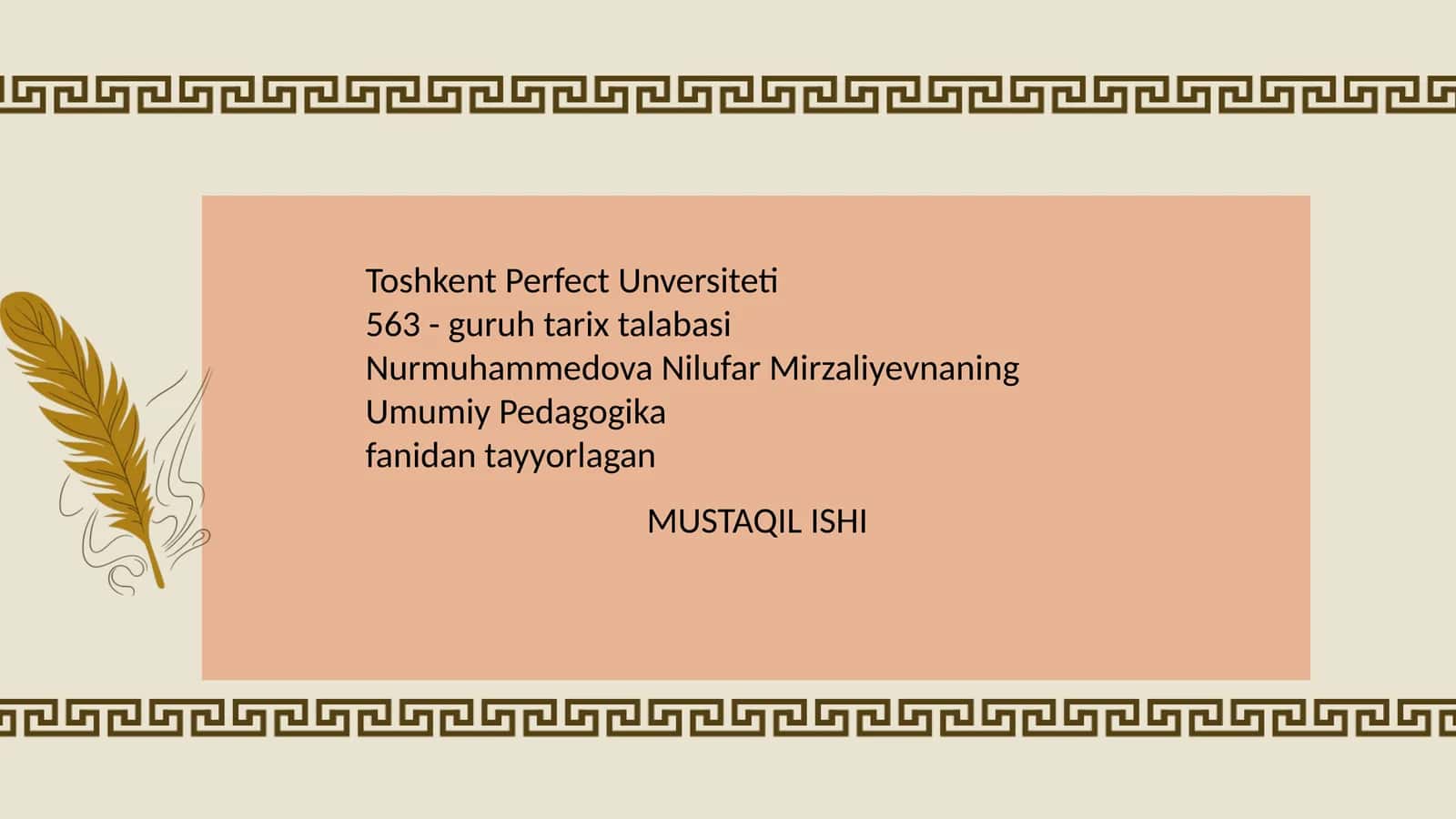 Umar Hayyomning Ta'lim-tarbiyaga oid Fikrlari 1