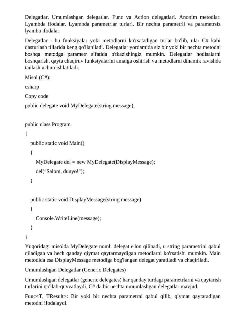 Umumlashgan delegatlar 1
