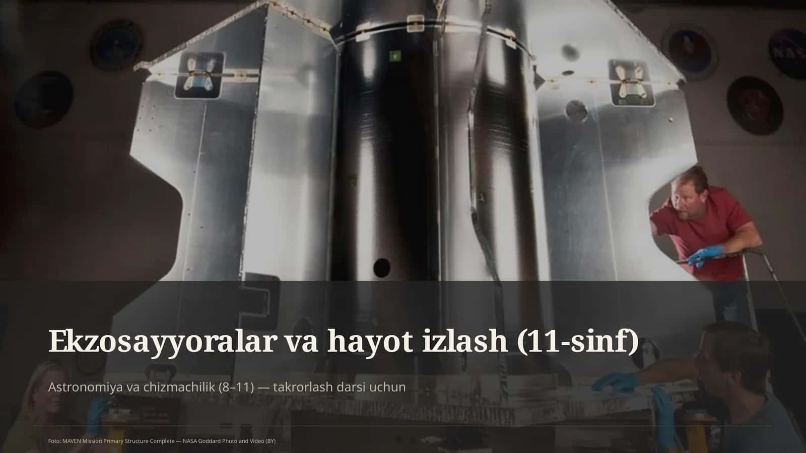 Ekzosayyoralar va hayot izlash (11-sinf) 1