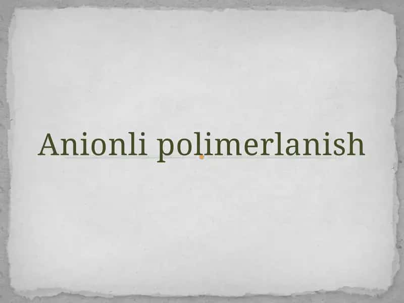 Anionlipolimerlanish 1