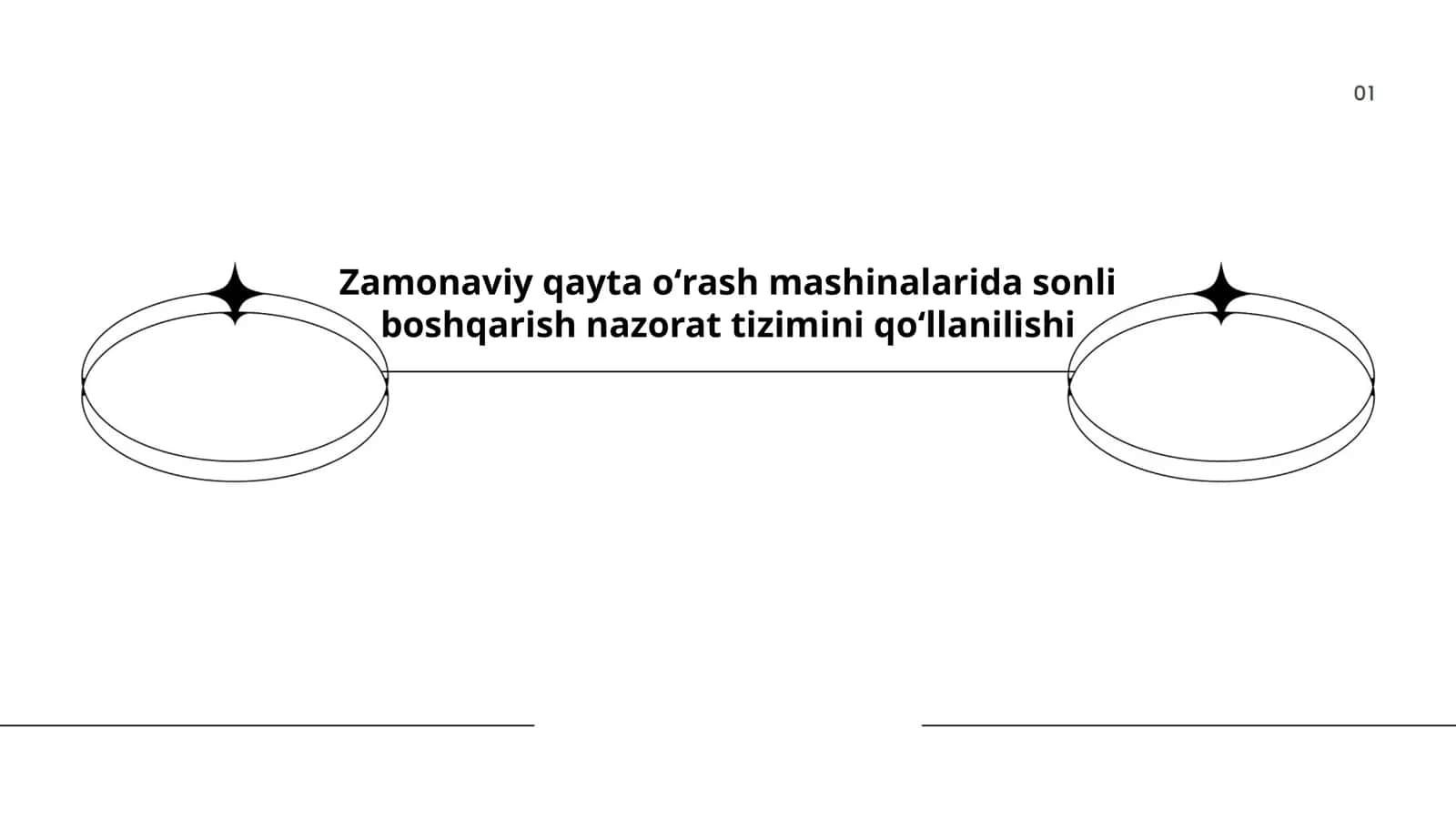 Zamonaviy qayta oʻrash mashinalarida sonli boshqarish nazorat tizimini qoʻllanilishi 1