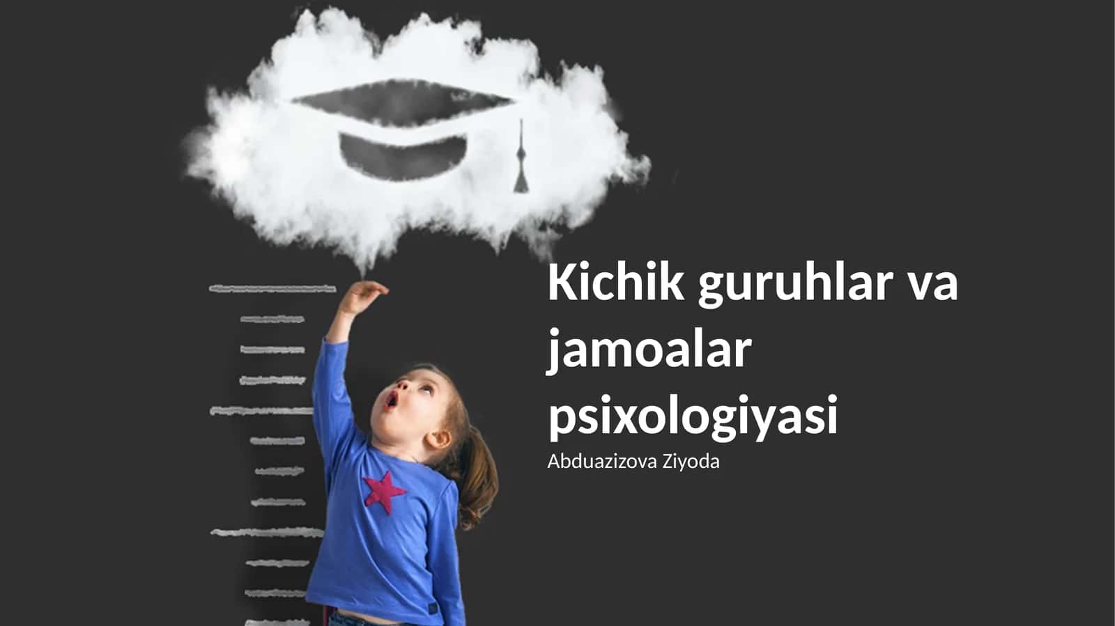 Kichik guruhlar va jamoalar psixologiyasi 1