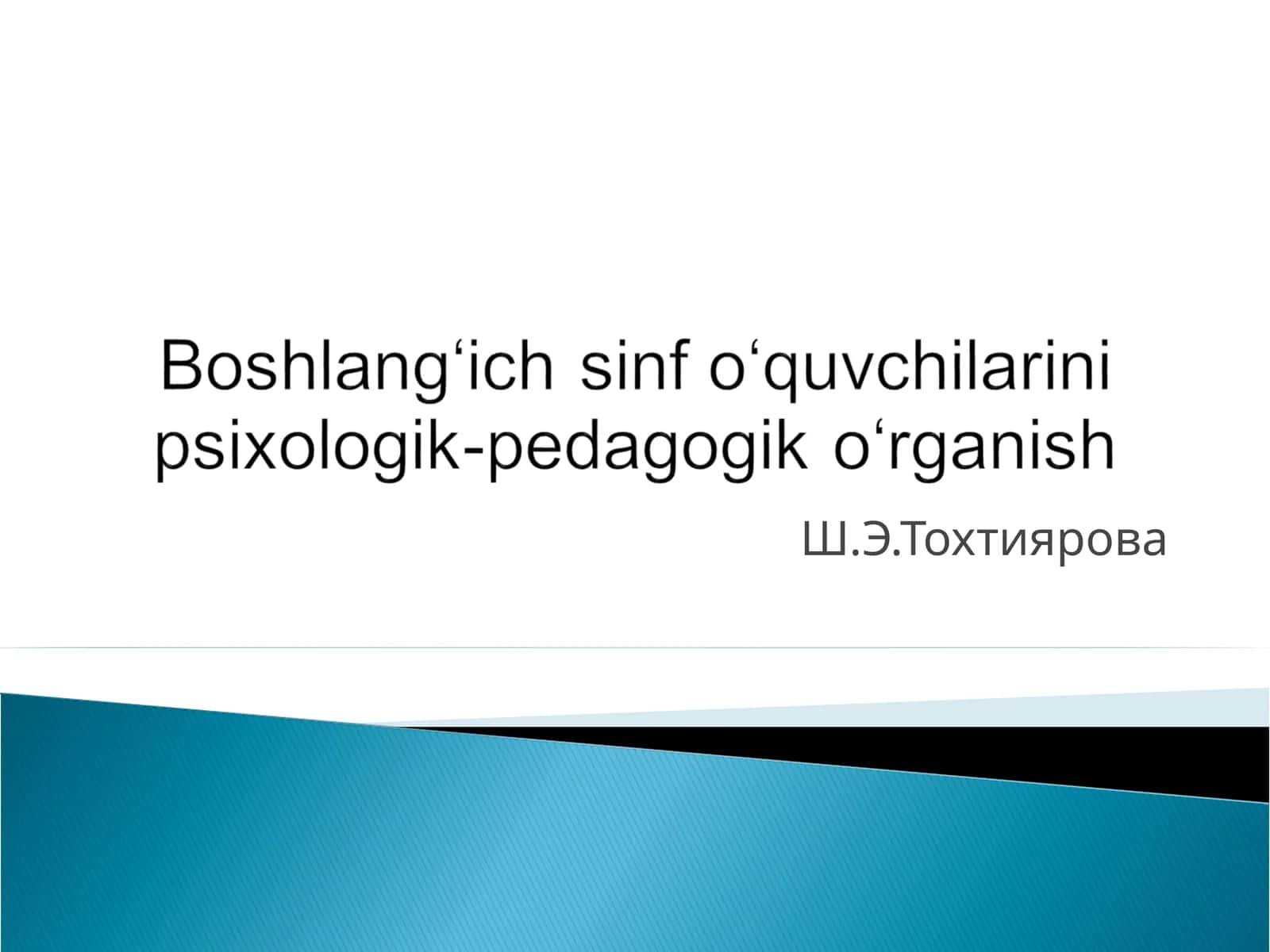 Psixologik tekshirish 1