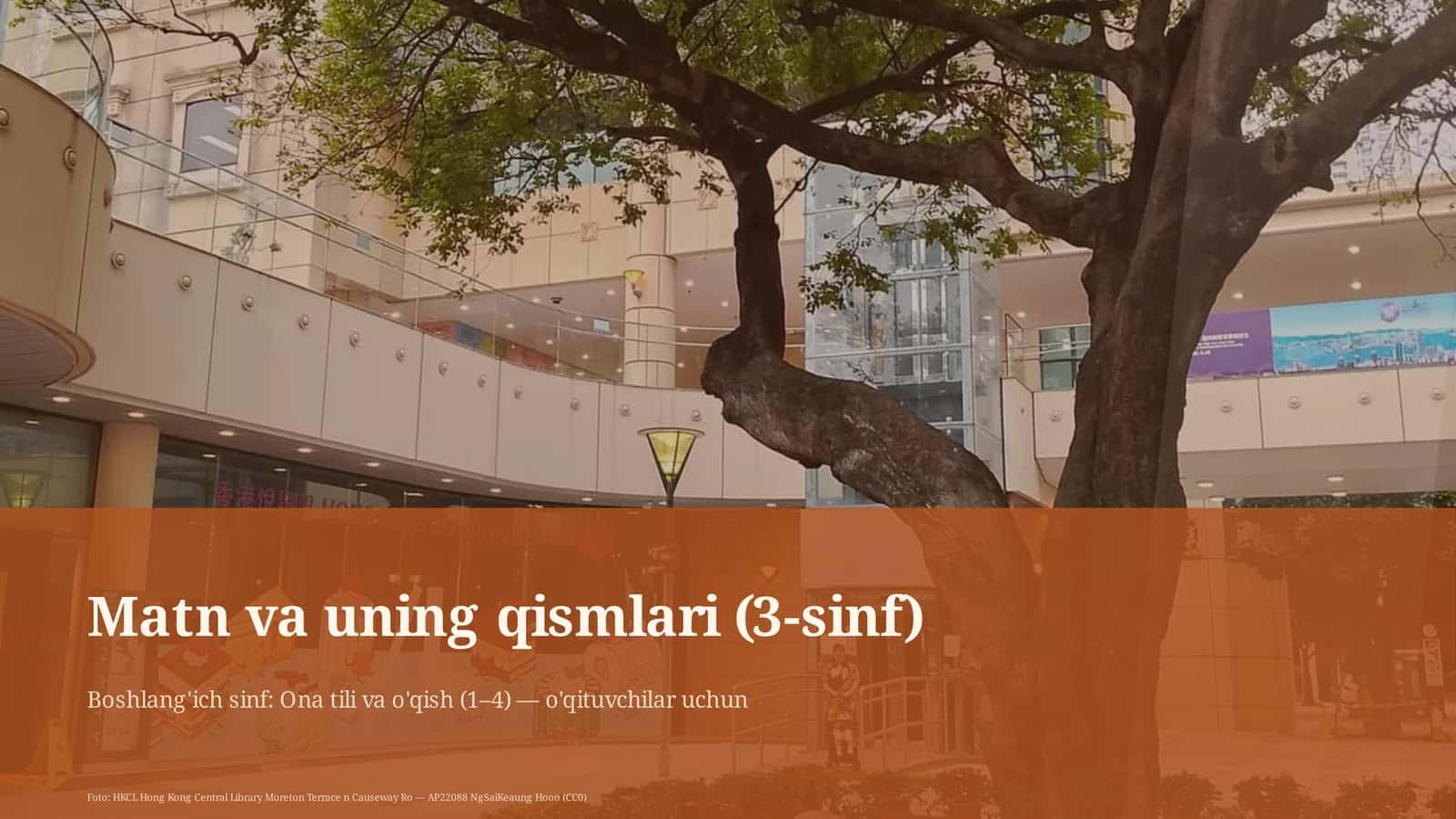 Matn va uning qismlari (3-sinf) 1