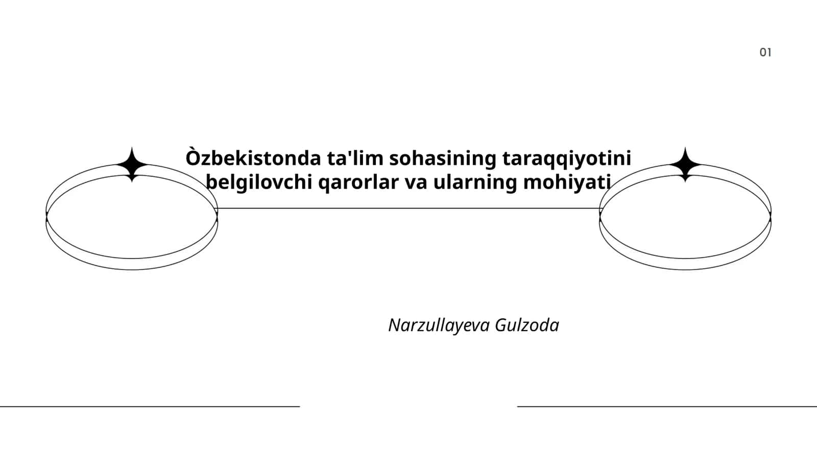 O'zbekistonda ta'lim sohasining taraqqiyotini belgilovchi qarorlar va ularning mohiyati 1