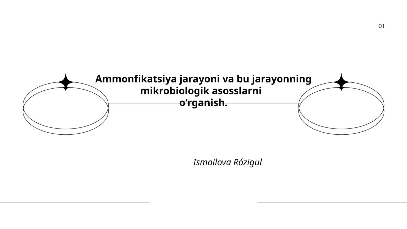 Ammonifikatsiya jarayoni va bu jarayonning mikrobiologik asosslarni o‘rganish 1