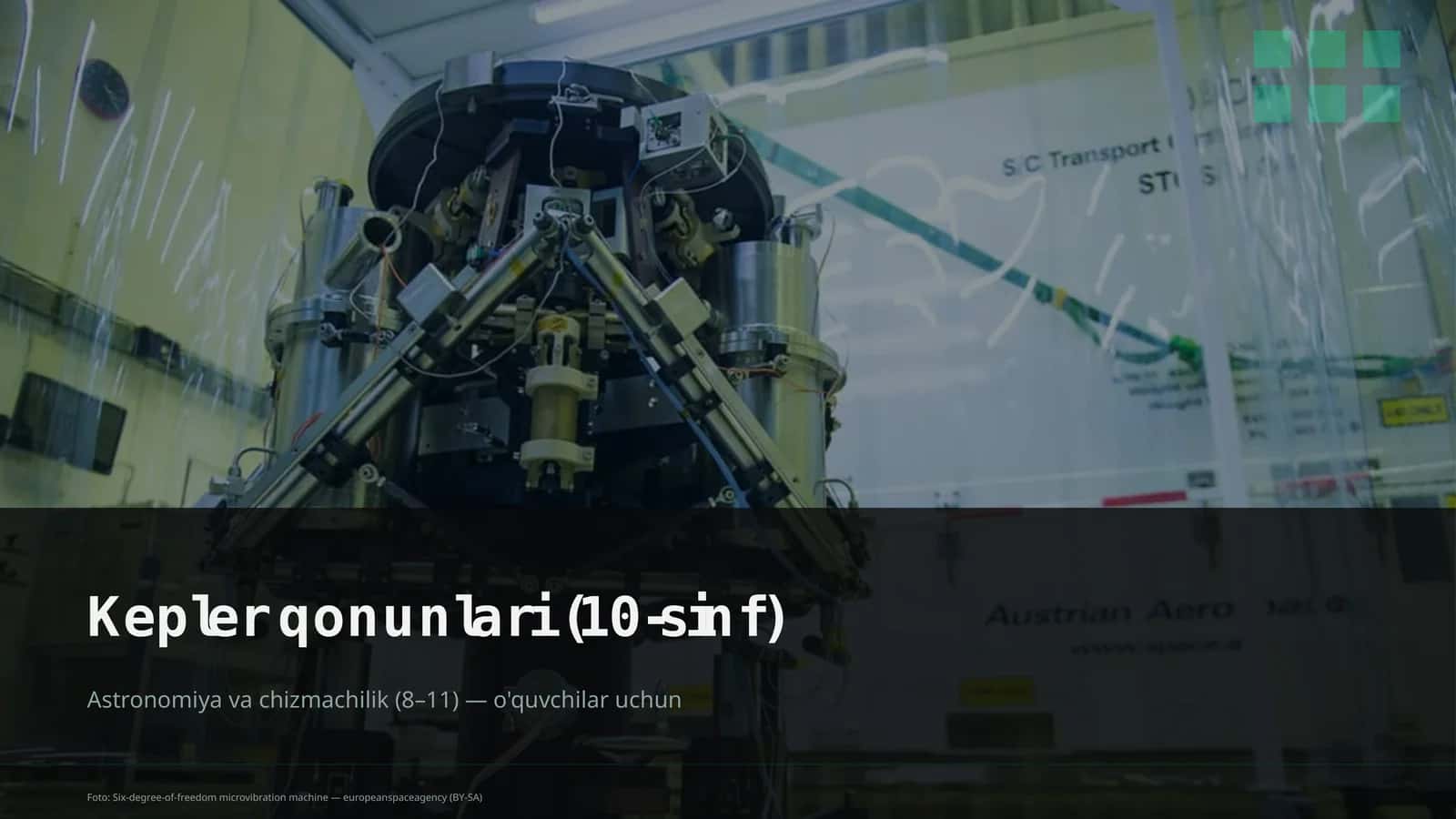 Kepler qonunlari (10-sinf) 1